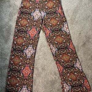 Topshop Floral Multicolor Pants